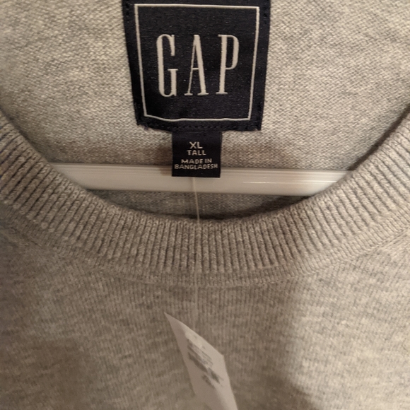 NWT Mens Gap Grey Sweater Size XL - Picture 4 of 4